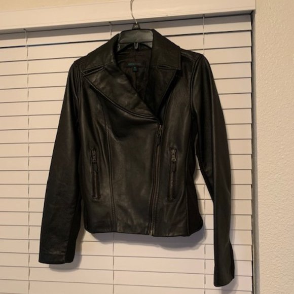 Siena Studio Jackets & Blazers - Siena Studio Leather Biker Jacket